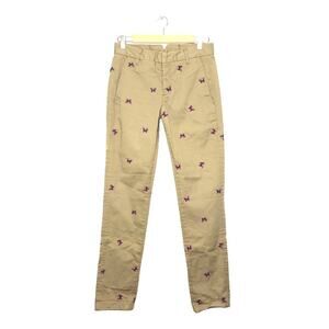 Band of Outsiders Mens Embroidered Khaki Chino 29